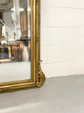 vintage French standing grande Napoleon III mirror