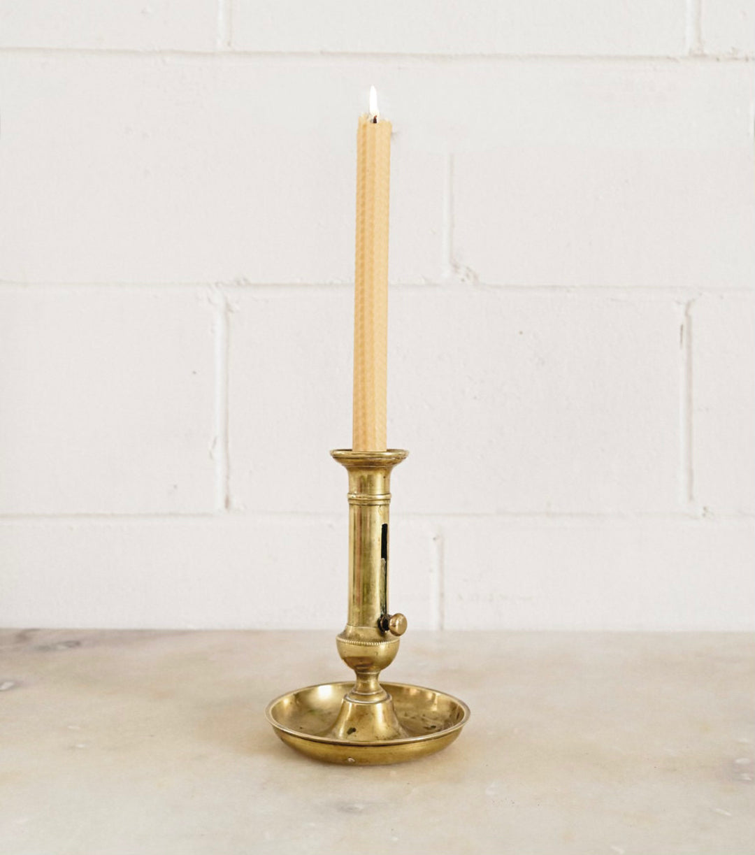 antique french push up candlestick i
