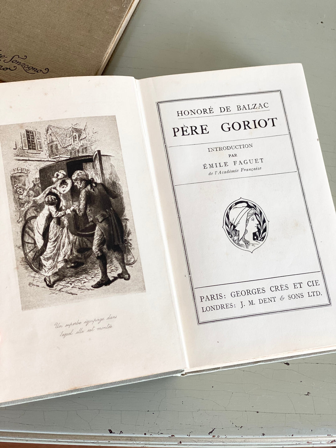 antique French novel, “Père Goriot”