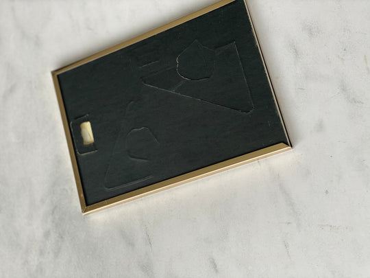 antique French framed graphite portrait sketches, set of two