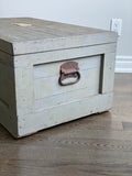 antique handmade wood chest