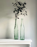 antique “L. Rose & Co” green glass bottle