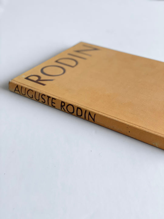 vintage art book, “Auguste Rodin”