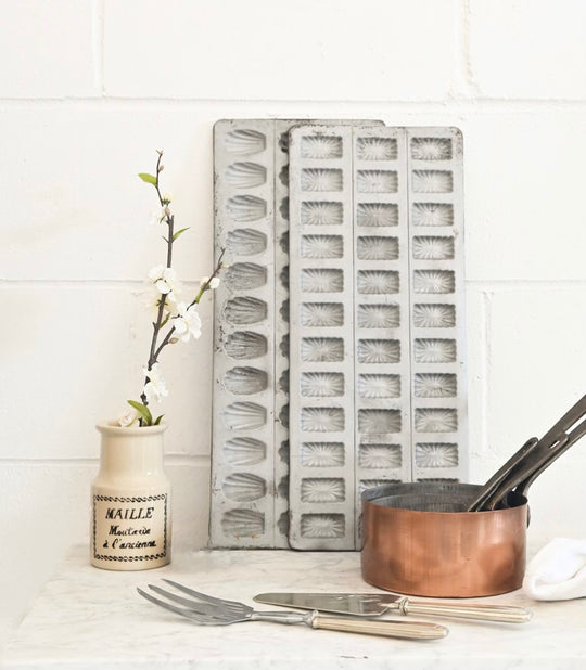 vintage french grand chocolate mould pan
