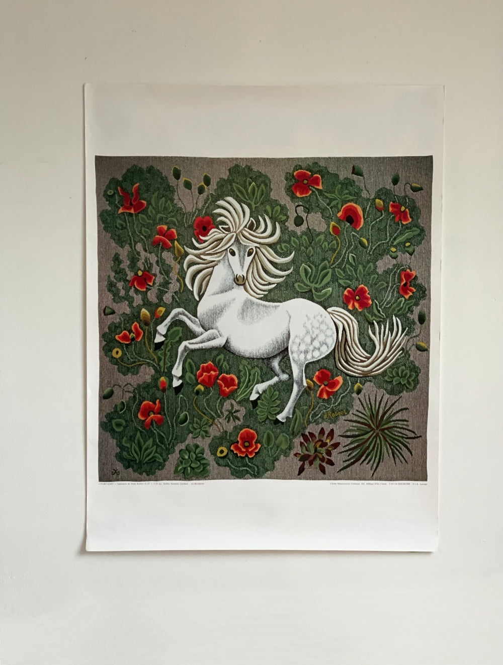 vintage French Dom Roberts print, “Farfadet”