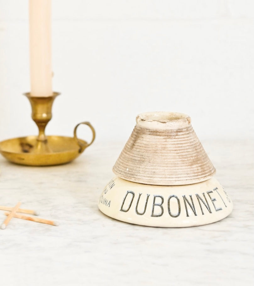 antique french dubonnet match strike