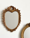 vintage French carved mirror