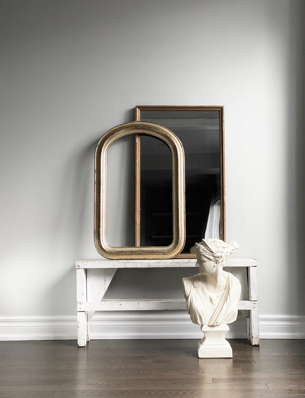 antique french classic gold mirror