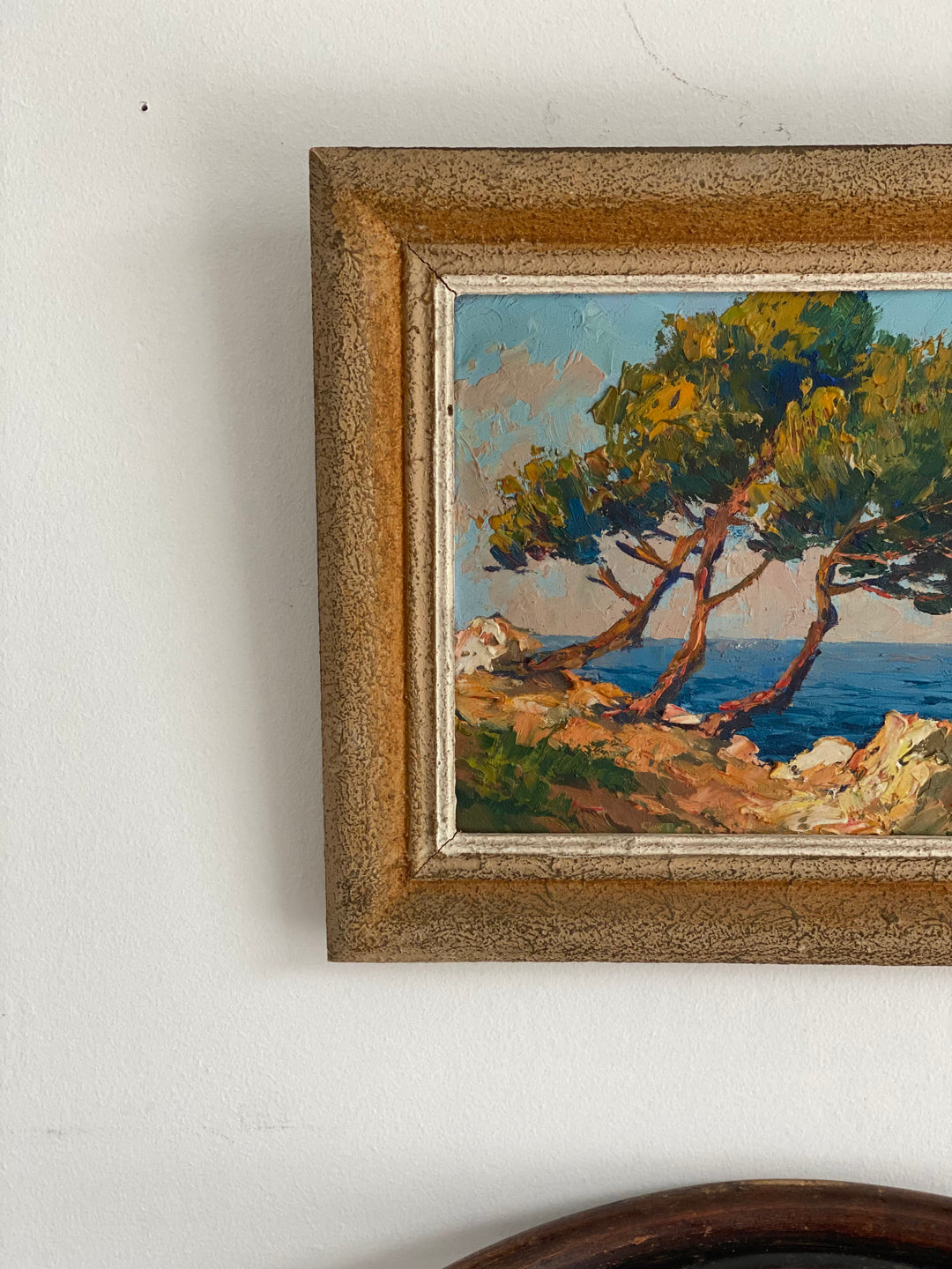 arbres sur une colline